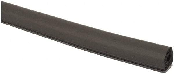 TRIM-LOK - 1/2 Inch Thick x 1/2 Wide x 100 Ft. Long, EPDM Rubber D Section Seal with Tape - Benchmark Tooling