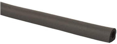 TRIM-LOK - 1/2 Inch Thick x 1/2 Wide x 500 Ft. Long, EPDM Rubber D Section Seal with Acrylic - Benchmark Tooling