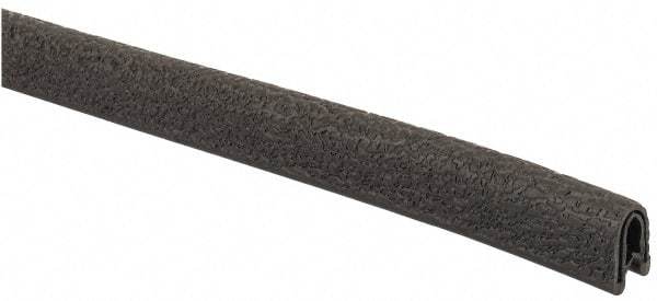 TRIM-LOK - 1/8 Inch Thick x 0.3 Wide x 25 Ft. Long, EPDM Rubber Edge Trim - Leather Texture - Benchmark Tooling