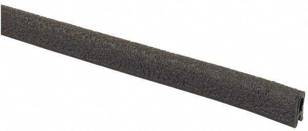 TRIM-LOK - 1/16 Inch Thick x 0.23 Wide x 25 Ft. Long, EPDM Rubber Edge Trim - Leather Texture - Benchmark Tooling