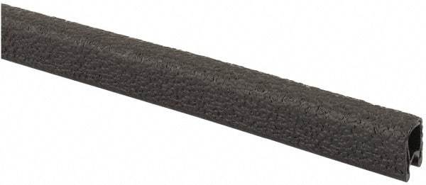 TRIM-LOK - 3/16 Inch Thick x 0.36 Wide x 25 Ft. Long, EPDM Rubber Edge Trim - Leather Texture - Benchmark Tooling