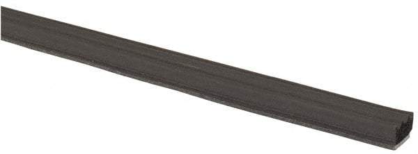 TRIM-LOK - 3/8 Inch Thick x 3/8 Wide x 100 Ft. Long, EPDM Rubber Ribbed Seal with Tape - Benchmark Tooling