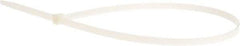Value Collection - 27.9" Long Natural (Color) Nylon Standard Cable Tie - 175 Lb Tensile Strength, 185mm Max Bundle Diam - Benchmark Tooling