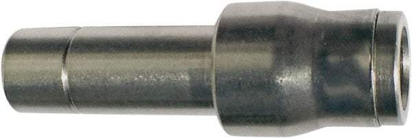 Legris - 6 x 10mm Outside Diam, Nickel Plated Brass Push-to-Connect Tube Plug-In Reducer - 435 Max psi, Tube to Stem Connection, FKM O-Ring - Benchmark Tooling