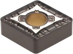 Kennametal - CNMG433 MR Grade KCM25 Carbide Turning Insert - TiN/MT/TiCN/Al2O3 Finish, 80° Diamond, 1/2" Inscr Circle, 3/16" Thick, 3/64" Corner Radius - Benchmark Tooling