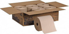 Georgia Pacific - Hard Roll of 1 Ply Brown Paper Towels - 7-7/8" Wide, 800' Roll Length - Benchmark Tooling