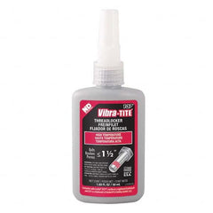 Vibra-Tite - 50 mL Bottle, Red, High Temp/High Strength Threadlocker - Benchmark Tooling