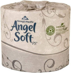 Georgia Pacific - 12,150' Roll Length x 3.85" Sheet Width, Standard Roll Toilet Tissue - 450 Sheets per Roll, 2 Ply, White, Recycled Fiber - Benchmark Tooling