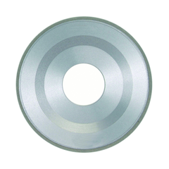 4 x 1/2 x 1-1/4" - 1/8" Abrasive Depth - 180 Grit - Type 12V9 Diamond Dish Wheel - Benchmark Tooling