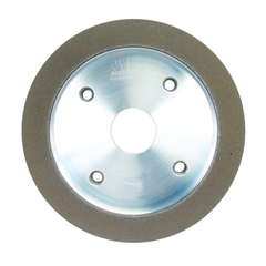 6 x 3/4 x 1-1/4" - 1/16" Abrasive Depth - 150 Grit - Type 6A2C Diamond Plain Cup Wheel - Benchmark Tooling