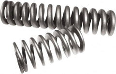 Associated Spring Raymond - 19.05mm OD, 2.362mm Wire, 4-1/2" Free Length, Compression Spring - 100 Lb Spring Rating, 500.4 N Max Work Load, Chrome Alloy Steel - Benchmark Tooling