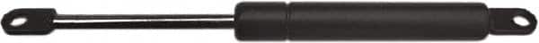 Associated Spring Raymond - 0.23622" Rod Diam, 0.590551" Tube Diam, 45 Lb Capacity, Gas Spring - Extension, 6.496063" Extended Length, 1.614173" Stroke Length, Metal Eyelet, Nitride Coated Piston - Benchmark Tooling