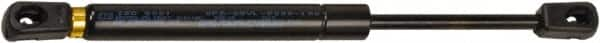 Associated Spring Raymond - 0.236" Rod Diam, 0.591" Tube Diam, 100 Lb Capacity, Gas Spring - Extension, 7.5" Extended Length, 2" Stroke Length, Composite Ball Socket, Nitride Coated Piston - Benchmark Tooling