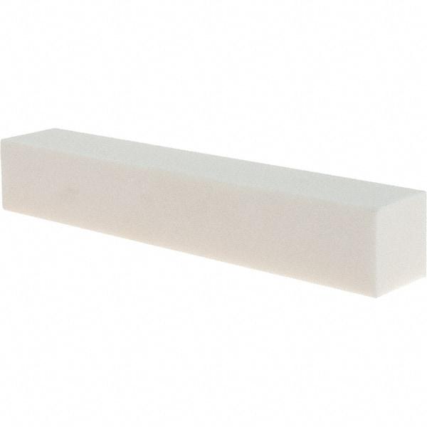 Made in USA - 150 Grit Aluminum Oxide Rectangular Dressing Stick - 4 x 3/4 x 3/4, Vitrified Bond - Benchmark Tooling