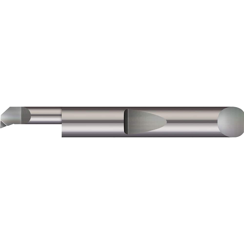 Micro 100 - Boring Bars; Minimum Bore Diameter (Decimal Inch): 0.0500 ; Maximum Bore Depth (Decimal Inch): 0.4000 ; Material: Solid Carbide ; Boring Bar Type: Boring ; Shank Diameter (Decimal Inch): 0.1875 ; Shank Diameter (Inch): 3/16 - Exact Industrial Supply