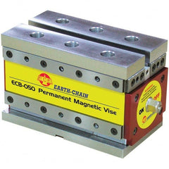 Techniks - Permanent Magnetic Chucks Shape: Rectangle Width/Diameter (Inch): 3 - Benchmark Tooling