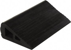 Vestil - 12" Wide x 3" High x 6-1/2" Deep, Rubber Wheel Chock - Benchmark Tooling