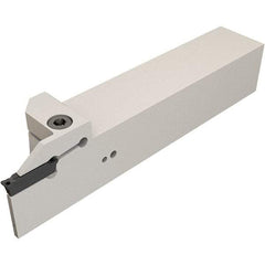 Iscar - External Thread, 0.78" Max Depth of Cut, 3mm Min Groove Width, 6" OAL, Right Hand Indexable Grooving Cutoff Toolholder - 1" Shank Height x 1" Shank Width, C#-ASH../DG../HSK A63WH-ASH.. Insert Style, DGT Toolholder Style, Series Do-Grip - Benchmark Tooling