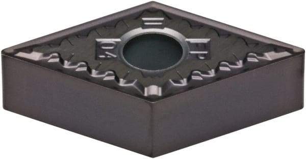 Kennametal - DNMG441 FP Grade KCU10 Carbide Turning Insert - AlTiN Finish, 55° Diamond, 1/2" Inscr Circle, 1/4" Thick, 1/64" Corner Radius - Benchmark Tooling