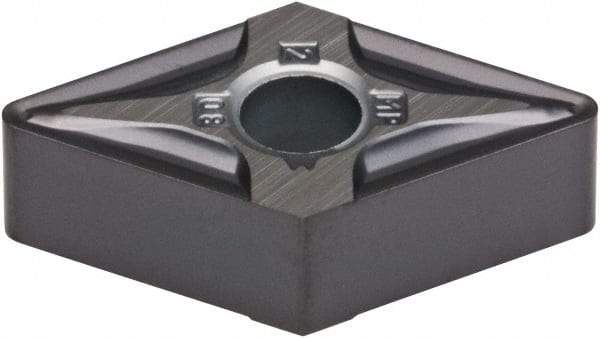 Kennametal - DNMG443 MP Grade KCU10 Carbide Turning Insert - AlTiN Finish, 55° Diamond, 1/2" Inscr Circle, 1/4" Thick, 3/64" Corner Radius - Benchmark Tooling