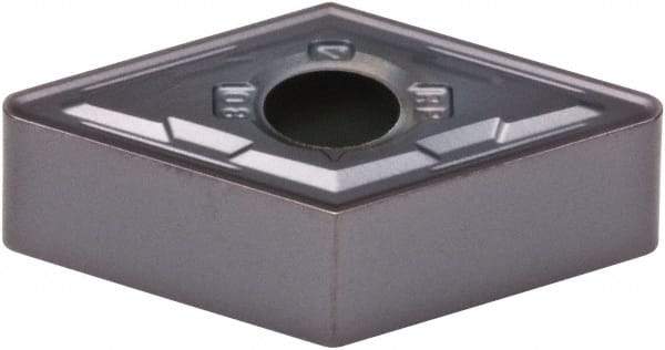 Kennametal - DNMG442 RP Grade KCU10 Carbide Turning Insert - AlTiN Finish, 55° Diamond, 1/2" Inscr Circle, 1/4" Thick, 1/32" Corner Radius - Benchmark Tooling