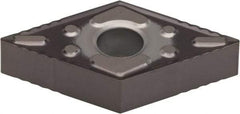Kennametal - DNMG431 14 Grade KCU10 Carbide Turning Insert - AlTiN Finish, 55° Diamond, 1/2" Inscr Circle, 3/16" Thick, 1/64" Corner Radius - Benchmark Tooling
