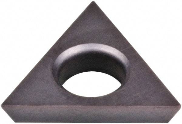 Kennametal - TDHB128 SR Grade KCU25 Carbide Turning Insert - AlTiN Finish, 60° Triangle, 0.1575" Inscr Circle, 3/64" Thick, 1/64" Corner Radius - Benchmark Tooling