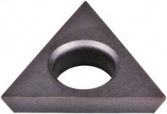 Kennametal - TDHB128 SR Grade KCU25 Carbide Turning Insert - AlTiN Finish, 60° Triangle, 0.1575" Inscr Circle, 3/64" Thick, 1/64" Corner Radius - Benchmark Tooling