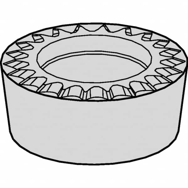 Kennametal - RCMT1204M0MP KCS10B Carbide Turning Insert - Exact Industrial Supply