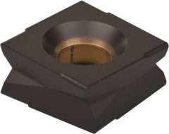 Kennametal - C8FIX1808 RN Grade KCP40 Carbide Turning Insert - TiN Finish, 0.358" Inscr Circle, 0.2598 Thick, 0.0197" Corner Radius - Benchmark Tooling