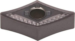 Kennametal - DNMG431 MS Grade KCU25 Carbide Turning Insert - AlTiN Finish, 55° Diamond, 1/2" Inscr Circle, 3/16" Thick, 1/64" Corner Radius - Benchmark Tooling