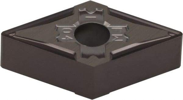 Kennametal - DNMG442 FW Grade KCU10 Carbide Turning Insert - AlTiN Finish, 55° Diamond, 1/2" Inscr Circle, 1/4" Thick, 1/64" Corner Radius - Benchmark Tooling