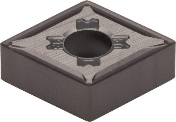 Kennametal - CNMG431 FW Grade KCU10 Carbide Turning Insert - AlTiN Finish, 80° Diamond, 1/2" Inscr Circle, 3/16" Thick, 1/64" Corner Radius - Benchmark Tooling
