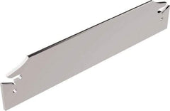 Seco - 0.843" Blade Height, 3/32" Blade Width, 4.72" OAL, Neutral Cut, Double End Indexable Cut-Off Blade - 150.10A Blade, 150.10 Series - Benchmark Tooling