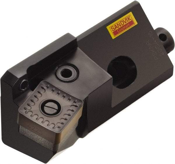 Sandvik Coromant - Series T-Max P Cartridge for Turning, Right Hand, PSKN Toolholder Compatibility, SNMG 150612 Insert Compatibility, Indexable Turning Cartridge - Lever Holding Method, 73.7mm OAL x 20mm OAH - Benchmark Tooling