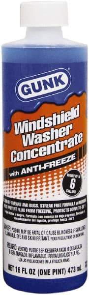 Gunk - Windshield Washer Fluid - 16 oz Bottle - Benchmark Tooling