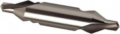 Guhring - 1/4 Radius Cut 60° Incl Angle High Speed Steel Combo Drill & Countersink - Benchmark Tooling