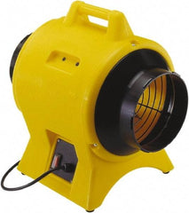 Schaefer Ventilation Equipment - 8" Inlet, Electric AC Ventilation Fan - 0.25 hp, 877 CFM, 115 Max Voltage Rating - Benchmark Tooling