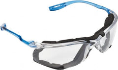 3M - Gray Lenses, Framed Safety Glasses - Scratch Resistant, Clear Polycarbonate Frame, Size Universal, Wrap Around - Benchmark Tooling