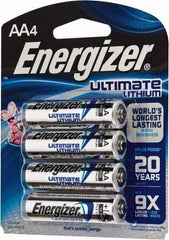 Energizer - Size AA, Lithium, Photo Battery - 1.5 Volts, Flat Terminal, FR6 - Benchmark Tooling