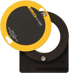 Fluke - 68mm (2.7") Diam, Infrared Viewing Window - 3,632mm (5.63") View Area, 2mm (0.08") Thickness, Use with Outdoor & Indoor, Thermal Imagers - Benchmark Tooling