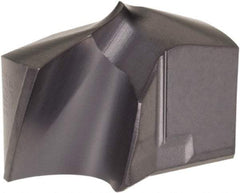 Kennametal - Series KSEM Plus, 16.09mm Diam Grade KCPM45 140° Replaceable Drill Tip - Carbide, TiAlN Finish, 1 Seat Size - Benchmark Tooling