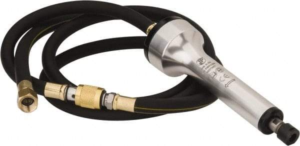 PRO-SOURCE - 1/4" Collet, Straight Handle, Air Straight Die Grinder - 40,000 RPM, Rear Exhaust, 1.71 CFM, 0.45 hp, 90 psi, 1/4 NPT Inlet - Benchmark Tooling