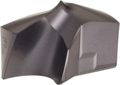Kennametal - Series KSEM, 1-1/8" Diam Grade KCPM45 140° Replaceable Drill Tip - Carbide, TiAlN Finish, 7 Seat Size - Benchmark Tooling