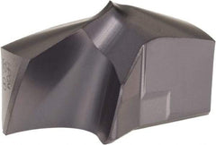 Kennametal - Series KSEM Plus, 32mm Diam Grade KCPM45 140° Replaceable Drill Tip - Carbide, TiAlN Finish, 8 Seat Size - Benchmark Tooling