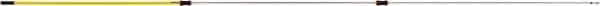 Rubbermaid - 72 to 216" Telescoping Aluminum Quick Connect Mop Handle - 2.1" Handle Diam, Use with Dust & Wet Mops - Benchmark Tooling