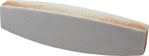 Grier Abrasives - 60 Grit Aluminum Oxide Boat (Shape) Polishing Stone - Benchmark Tooling