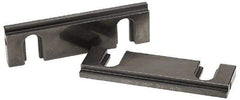 Snap Jaws - 6" Wide x 1-3/4" High x 1/2" Thick, Step Vise Jaw - Steel, Fixed Jaw, Compatible with 6" Vises - Benchmark Tooling