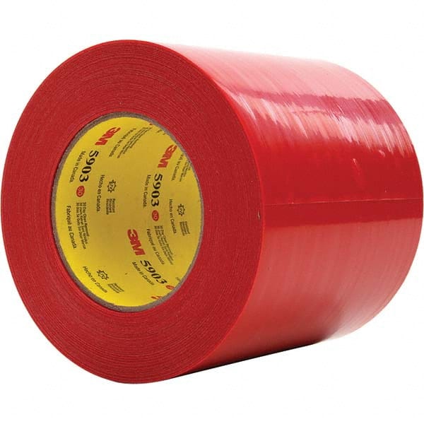 3M - 60 Yd x 5" x 7.5 mil Red Polyethylene Cloth Duct Tape - Benchmark Tooling