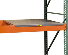 Little Giant - 58" Wide, 2 High, Open Shelving Accessory/Component - 36" Long, Use with Pallet Racks - Benchmark Tooling